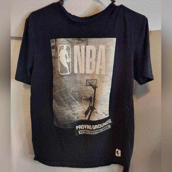 NBA Tops - NBA Basketball Tee Black M